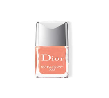 dior 322 coral peony|Dior Vernis: Nail Lacquer with a Professional Manicure Finish.